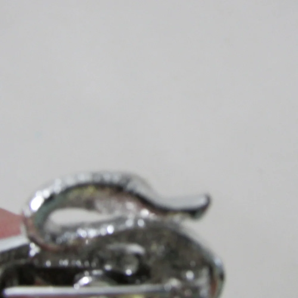 Vintage silver tone‎ pins brooch Gerry Swan blue eye + Roadrunner